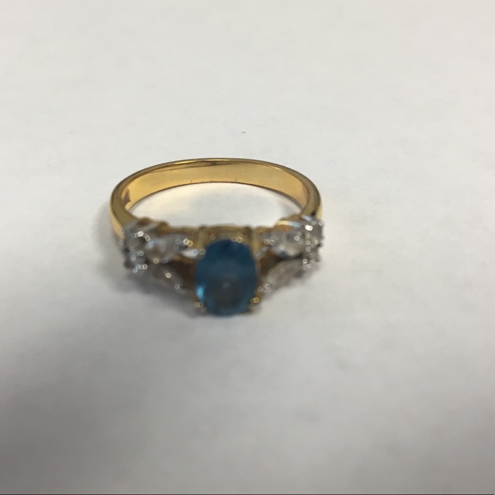 Beautiful blue ring